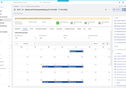 Planung und Kalender